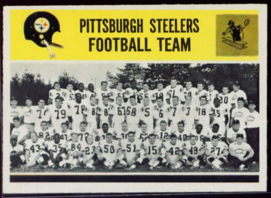 153 Pittsburgh Steelers Team Card